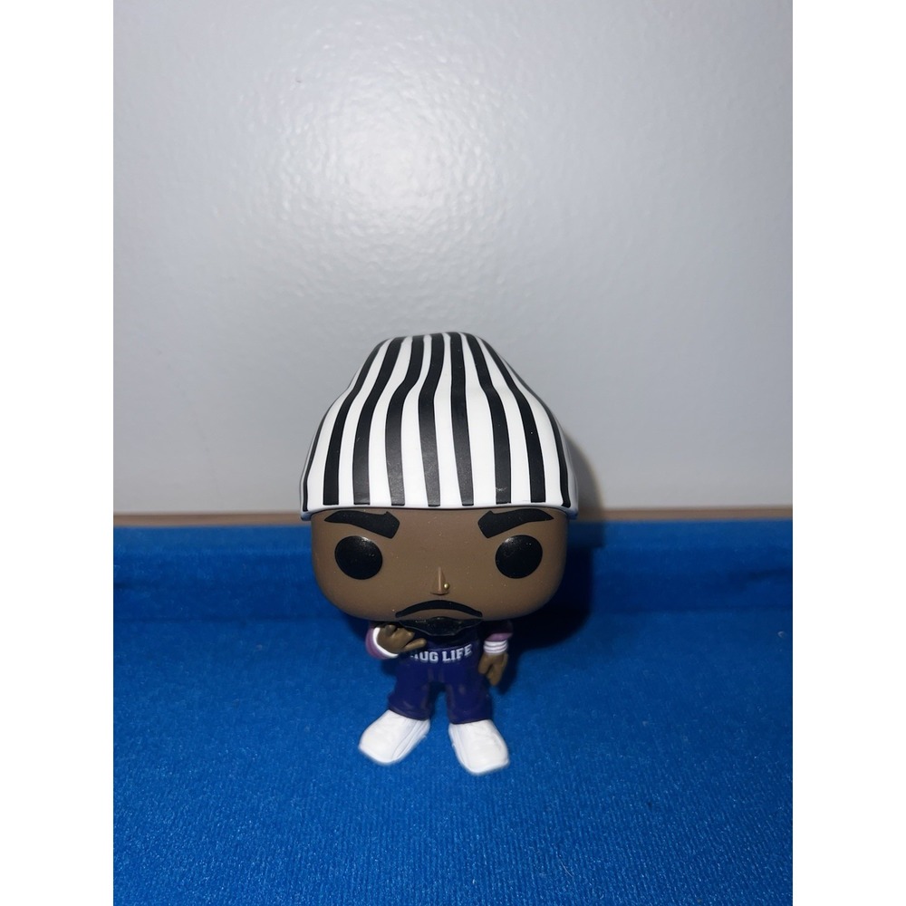 Funko Pop Rocks Tupac Shakur #159 Exclusive Vinyl Figure Loose Out Of Box